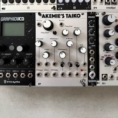 ALM/Busy Circuits ALM015 Akemie's Taiko Drum Voice Eurorack Synth Module 2021 - Present - Silver image 1