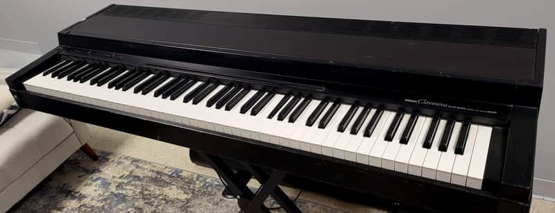 Yamaha Clavinova CLP-300 Mid 1980's Black | Reverb