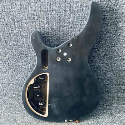 Black Basswood Solid Bass DIY Project Body image 4