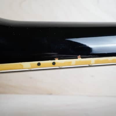 Burny RCL-65 Custom MIJ 1990 Black Beauty Made in Japan VH-1 PAF Pickups 1960 Reissue w/ Hard Case image 18