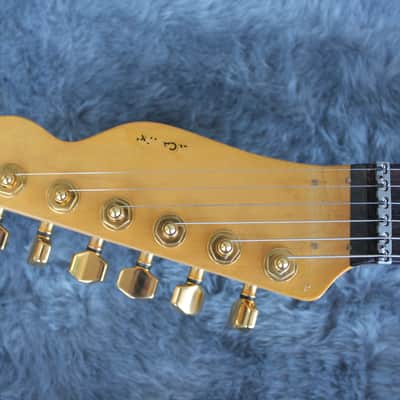 Franken-Tele w/h extra original Floyd rose bridge image 7