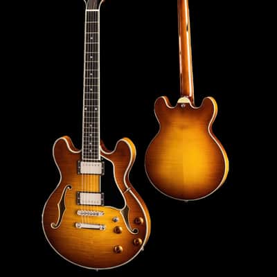 Eastman T484-GB GoldBurst Electric Guitar image 2