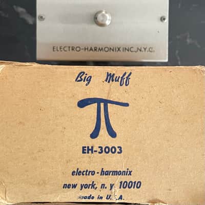 V1 “Triangle” Big Muff (1969-1973) Vintage Electro-Harmonix with Box image 2