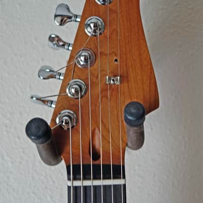 Alder Strat-type body with Light Roast hand wound pickups image 3