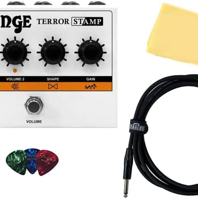 Orange Terror Stamp Guitar Amplifier Pedal w/ Instrument Cable image 1