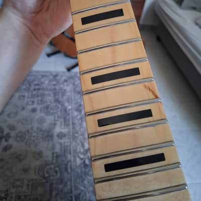 Fender 099-4552-921 Player Stratocaster Neck 2020s - Maple with Blocks image 6
