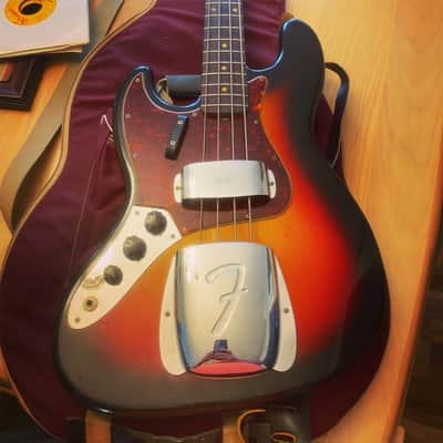 Fender Jazz Bass 1964 - Sunburst (left-handed) image 1