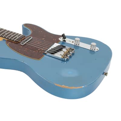 Used Fender Custom Shop 1964 Telecaster Relic - Aged Lake Placid Blue image 6