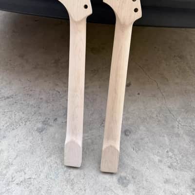 Half Paddle Head Maple Guitar Neck, 22-Frets image 3