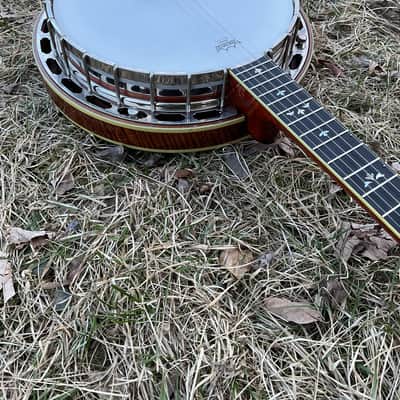 OM Professional Banjo with case and Bill Keith tuners image 8
