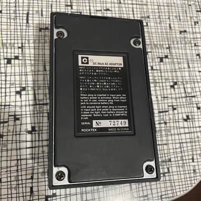 Rocktek CHR-1 Chorus 80s/90s - Black image 2