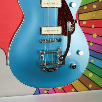 2022 Gretsch G5210T-P90 Electromatic Jet Two 90 Single-Cut with Bigsby, Laurel Fingerboard, Mako image 11