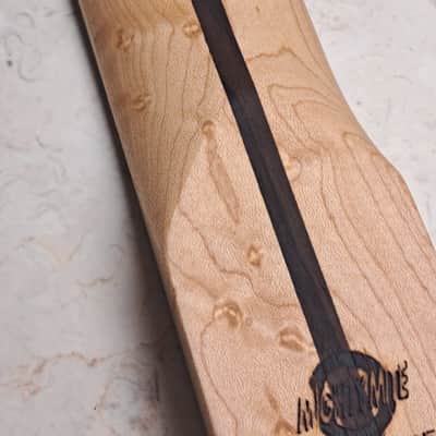 Mighty Mite 6-String Guitar Neck for Fender Stratocaster- Unfinished Birdseye Maple- NOS New Unused image 16