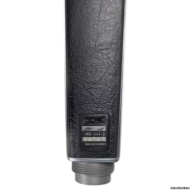 Sennheiser MD441-2 ✓Serviced 80s Vintage Dynamic Microphone. Clip. Case. XLR. MD 441 image 7