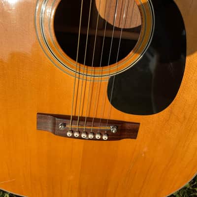 Vintage 1970s Martin-Style Acoustic – Possibly Custom Yamaki – Rosewood/Spruce – MIJ Quality – w/ HSC image 7