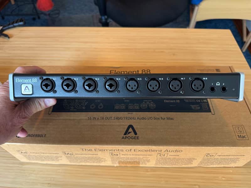Apogee Element 88 Thunderbolt Audio Interface 2010s - Black image 1
