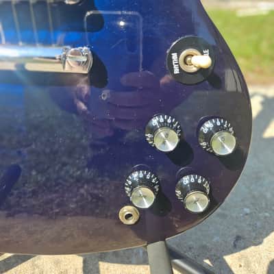 Gibson SG Supreme 2005 Midnight Burst repaired headstock image 4