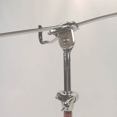 *Ludwig Snare Drum Stand Chrome Vintage 90s Tripod + 60s Atlas Basket Grip Arms image 9