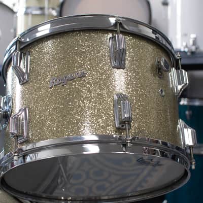1960 Rogers "Swingtime" Sparkling Silver Pearl Drum Kit image 8