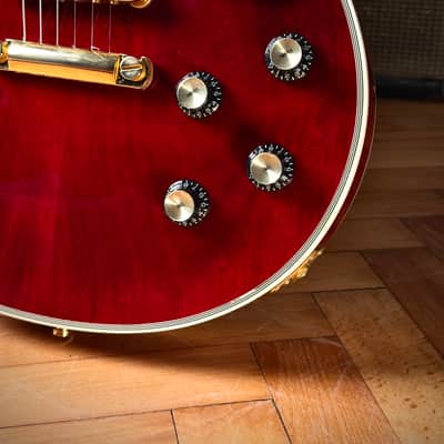 2010 Gibson Les Paul Custom VOS Wine Red image 5