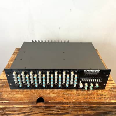 Samson S8 Powered Rack Mounted Mixer - Black image 4