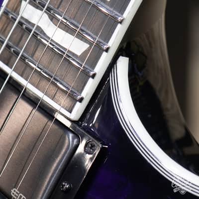 ESP E-II Eclipse EMG Electric Guitar w/ Case – Reindeer Blue (B-stock) image 4