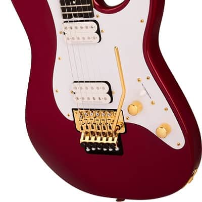 Charvel Pro-Mod Plus So-Cal SC1 Style 1 HH FR EB Electric Guitar. Ebony Fingerboard, Candy Apple Red image 3