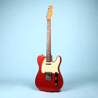 2007 Fender Muddy Waters Signature Artist Telecaster Red MIM Electric Guitar image 2