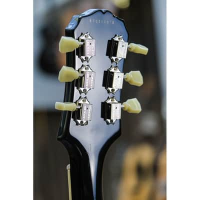 2001 Epiphone Les Paul Standard ebony image 4
