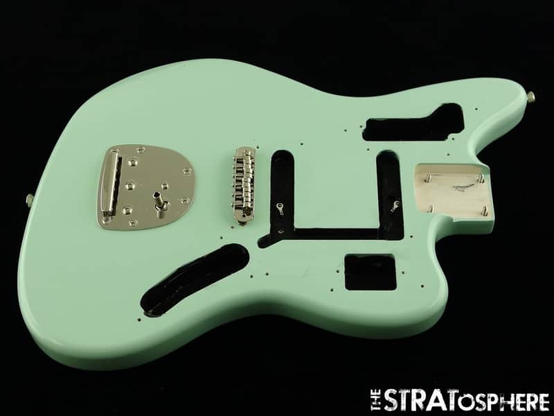 Fender Squier Classic Vibe 70s Jaguar Series BODY & HARDWARE Guitar Surf Green image 1