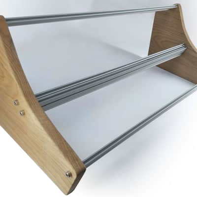 6U Oak Side Panels for Eurorack Case with 84hp rails+M3 nuts / 6U Cheeks image 2