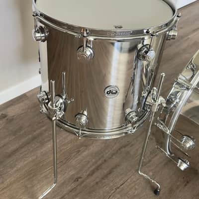 Rare DW Collector’s Series Stainless Steel 3-Piece Drum Set image 6