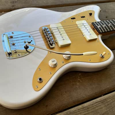 Fender Heritage '60s Jazzmaster - NITRO White Blonde, ASH body (Made in Japan, Special Run series) image 5