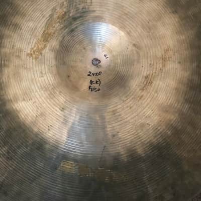 Zildjian 20" K. Istanbul Ride Cymbal 2420g image 4