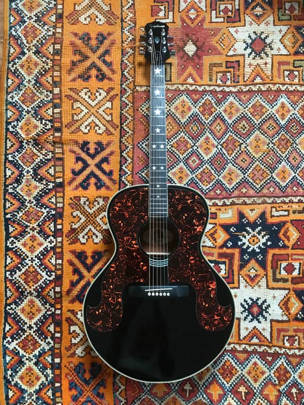 Epiphone Gibson SQ-180 Everly Brothers 1993 Black | Reverb