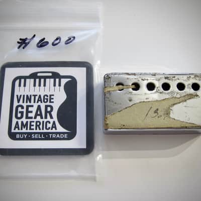 Gibson Humbucking Pickup Cover NOS Authentic Vintage Part Circa 1966-1972 Chrome image 2