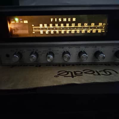 Fisher 801 Quadraphonic receiver 1972 - Oiled Walnut Veneer image 3