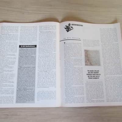 Roland Users Group Magazine's Collection (incl.D-50)  – 1987 -) 1990 - Original Vintage Synthesizer Brochure image 24