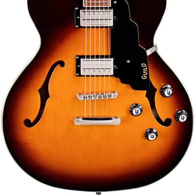 Guild Starfire I SC Semi-Hollow (Antique Burst) - No Case image 2