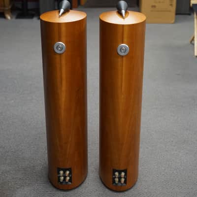 B&W Nautilus 804 Floor Standing Stereo Speakers in Cherry w/ Box & Accessories image 9