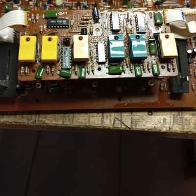 Roland RS-09 MKII 44-Key Organ / String Synthesizer 1980s - Black with Colored Buttons image 8
