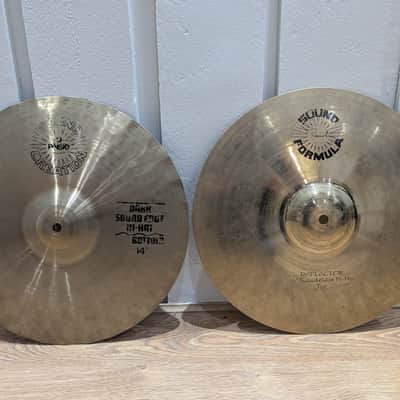 Vintage Paiste 14" - Sound Creation Dark Bottom / Sound Formula Reflector Top image 1