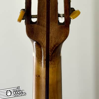 Vintage Maccaferri Selmer Style D-Hole Busato Jazz Guitar 1940s–1950s w/ Case image 4