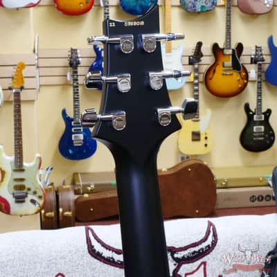 2023 Paul Reed Smith PRS Wild West Guitars Special Run CE 24 Painted Black Neck 57/08 Pickups Orange 7.10 LBS image 8