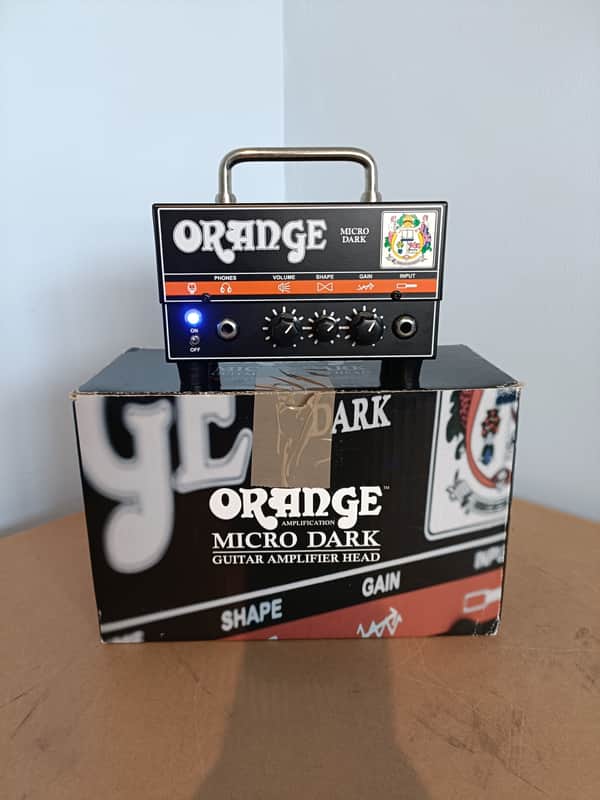 Orange Micro Dark 20-Watt Guitar Amp Head 2015 - Present - Black image 1