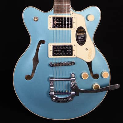 Gretsch G2655T Streamliner Center Block Jr. Double-Cut with Bigsby, Laurel FB, Arctic Blue image 1