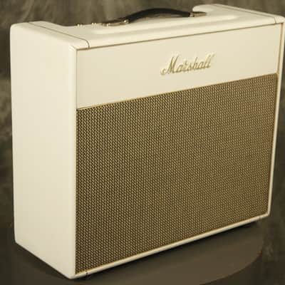 2004 Marsh 1974X Clone Handwired WHITE Combo Tube Amp w/1X12" Celestion image 2