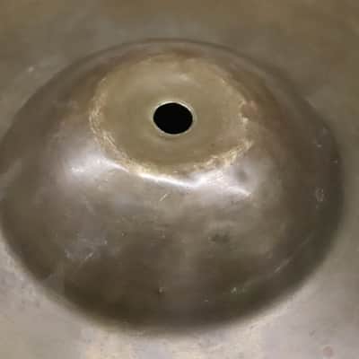 Elton 11" Trap Cymbal Vintage 1940's 326g's image 3