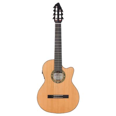 Kremona Performer Fiesta F65CW-7S Classical Cedar / Rosewood Includes Hard Case - Classic Cedar/Rosewood image 1