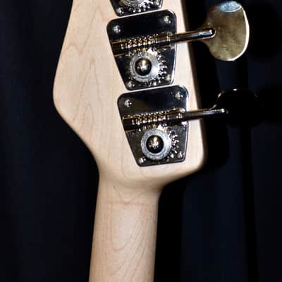 Alleva-Coppolo KBP4 Hippy Dippy Trippy Natural Finish CNL Fingerboard W/ Pro-Tec Bag image 8